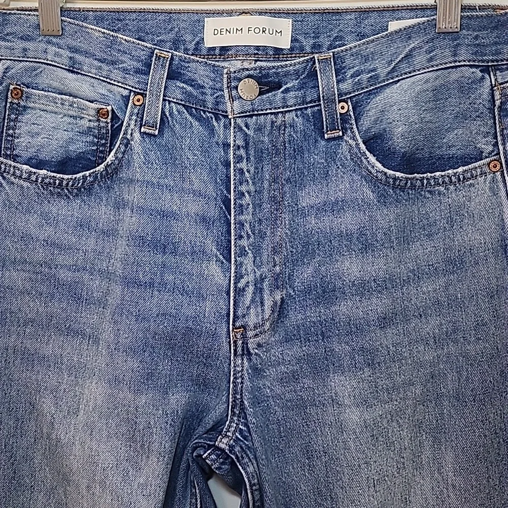 Aritzia 100% Cotton  Denim Forum The '90S Iggy Lo-Rise Baggy Jeans Size 27 - Picture 6 of 16